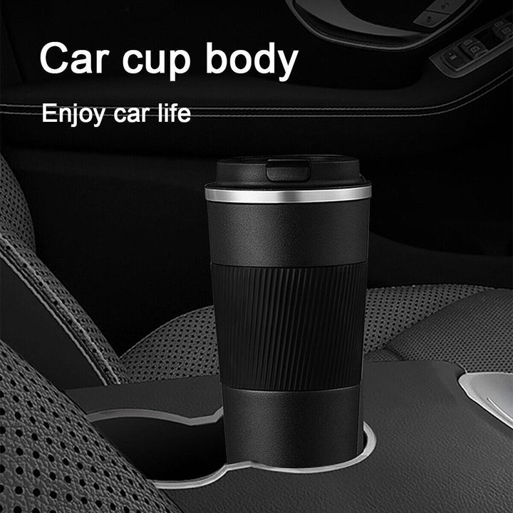 "510ml Stainless Steel Leakproof Coffee Cup with Thermal Insulation for Travel - Ideal Temperature Always with You!" - Tawoos Brand