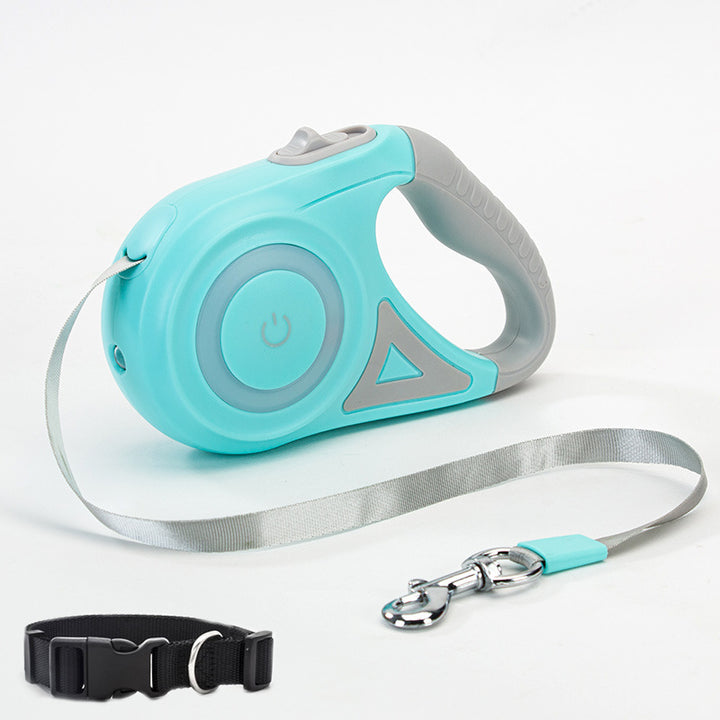 Retractable Dog Leash & Collar Set - Tawoos Brand