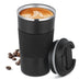 "510ml Stainless Steel Leakproof Coffee Cup with Thermal Insulation for Travel - Ideal Temperature Always with You!" - Tawoos Brand