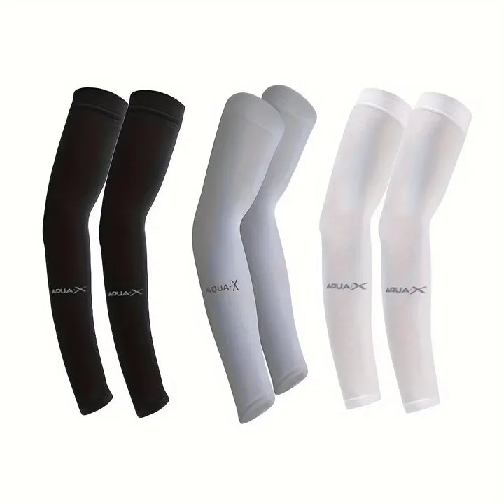 3 Pairs UV Protection Sleeves – Breathable, Cooling & Sunproof for Sports & Outdoors - Tawoos Brand