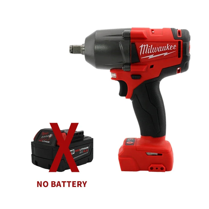 Milwaukee High Torque Impact Professional Wrench Rechargeable 18V Lithium Battery Car Truck Repair Brushless Power Tools - Tawoos Brand