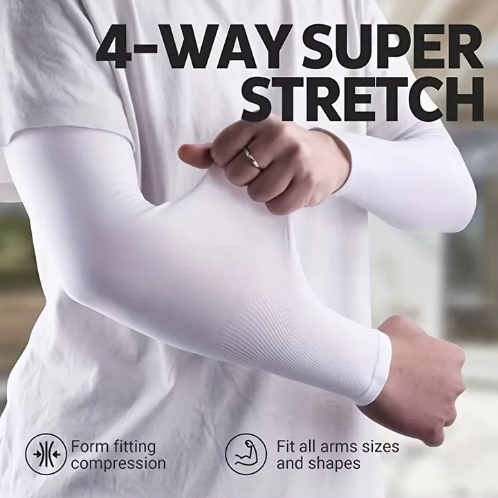 3 Pairs UV Protection Sleeves – Breathable, Cooling & Sunproof for Sports & Outdoors - Tawoos Brand