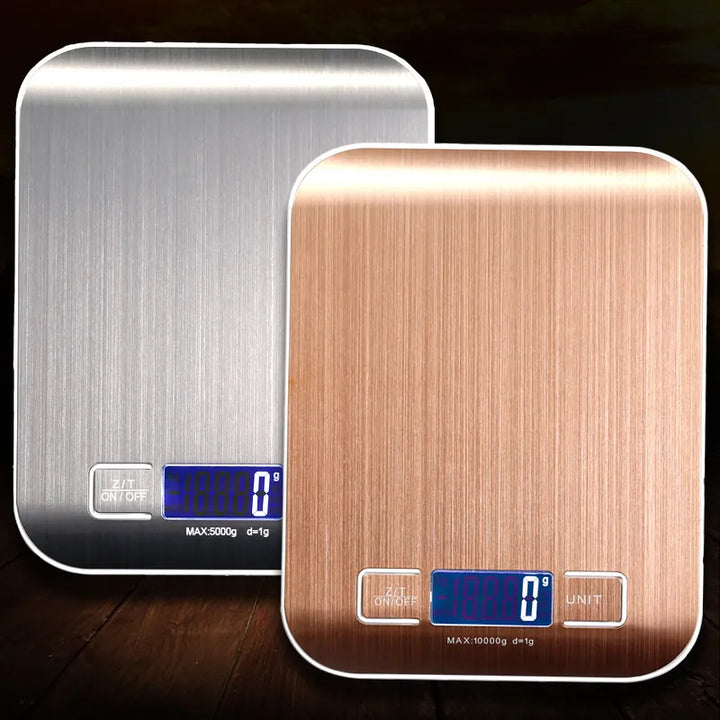 Rechargeable Stainless Steel Kitchen Scale - Tawoos Brand