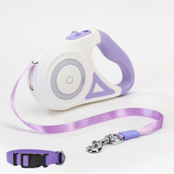 Retractable Dog Leash & Collar Set - Tawoos Brand