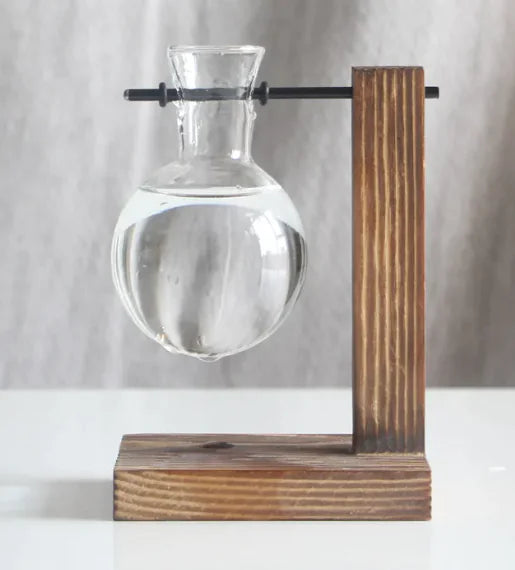 Wooden Frame Vase - Tawoos Brand