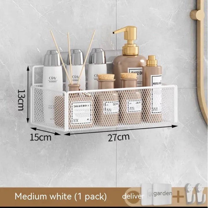 Toilet Storage Punch Free Rack - Tawoos Brand