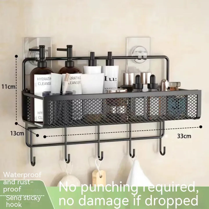 Toilet Storage Punch Free Rack - Tawoos Brand